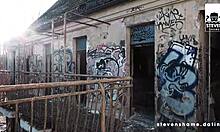 Hey, check out this slim teen Megan Venturi getting banged in that abandoned hospital on Stevenshame dating