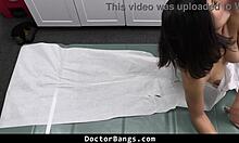 teen girl begs her doctor for a virginity certificate, but he bangs her instead