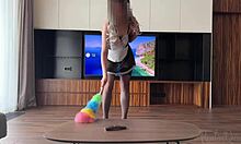 sexy housemaid got rough fuck in hairy meaty pussy