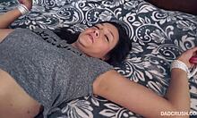 kinky tied up teen feels deep emotions blowing her stepdad