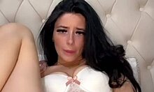 horny british slut girlfriend experiences webcam solo dildo