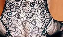 the 40-year-old skinny wife has passionate sex with her husband's brother in their home