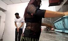 Neighbor Degenerately Masturbates While Staring At Me Intensely