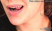 Brunette MILF whispers dirty talk for jerk off instructions 😘