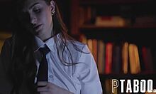 Confession of Desire: Belle Penelope Kay Approaches Priest Tommy Pistol to Confess Sexual Desires 😏