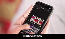 Hijabfamily - Virgin Muslim Stepsister In Hijab Fucks Stepbrother- Maya Farrell