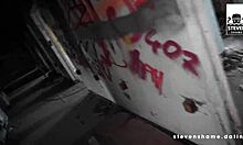 Hey, check out this slim teen Megan Venturi getting banged in that abandoned hospital on Stevenshame dating