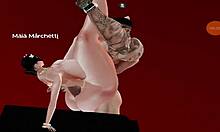 Colombian whore Nyla devours whole cock