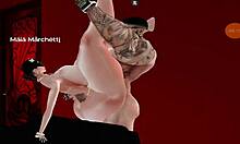 Colombian whore Nyla devours whole cock