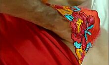 Watch Me In Satin Red Dress And Garter Belt Getting Deepthroat And Doggy