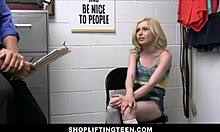 Caught shoplifting, petite blonde teen gets fucked on her 18th birthday, minxx marii rusty nails