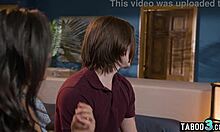 Milf Stepmom Penny Barber Carefully Teaching Her Stepson And His Teen Girlfriend