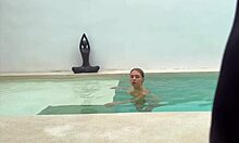 being the poolboy is sometimes the best job