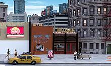 A Bimbo Stripper Satisfies Herself with Five Dildos at Once in Hentai Game Kink Maker!