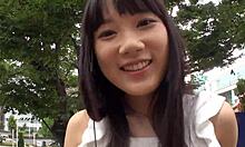 asian amateur plays with toys, fucks, and gives blowjob in full version