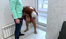 Can't hold big stepmom's tits with one hand 😏