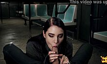 beautiful stranger sucked me in train - mollyredwolf