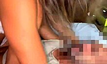 He Fucked Belinha's Ass Hard In Double Penetration!