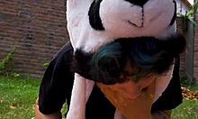 Lara's picnic full vomit barf fetish movie.