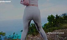 Watch Pixie Wet Herself and Drink Piss on This Hike?