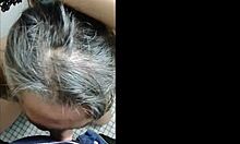 Esclave f masturbates in highway toilet then gets bound and spanked