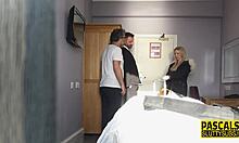 Busty Blonde Submissive Getting Pussy Pounded