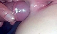 Lucky student lets her cum on gorgeous penis