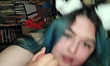 Amateur Curvy Solo With Dildo