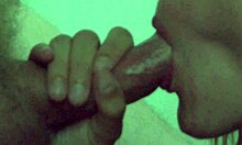 Haze delivers close-up slow motion cock sucking.