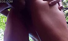 hot indian couple fucking hard outside in park she rides and swallows 😏