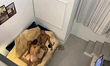 loira gostosa cheats on husband, hidden camera catches her drinking milk