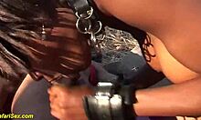 i, the b african milf mommy, deepthroat big cock in outdoor taboo fetish