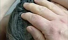 Esclave f masturbates in highway toilet then gets bound and spanked