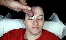 Intense Facial Cumshots Blast Brunette Amateurs in Dirty Homemade Compilation