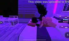I'm fuckin' this chick who loves my big black cock, Roblox