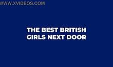 hot british student sucks cock at milking table