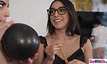 Madison wilde and angel gostosa get fucked hard