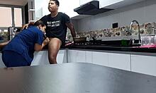 i convinced the employee to fuck in the kitchen part 1