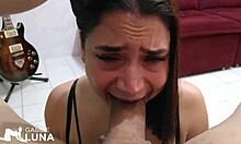 young wife makes him cum twice with blowjob and squirting pussy