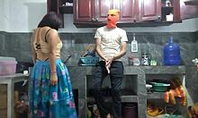 25-Year-Old Man Masturbates Big Penis in Kitchen