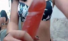 beautiful asian teasing angel luna with pierced nipples