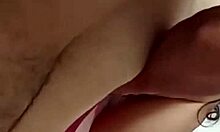 Aurora, the sensual mexican housewife, rides hunter666's cock passionately in homemade scene