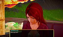 My new family with brunette, milf, teen, and redhead members