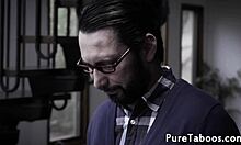 18yo stepdaughter drilled in all fours