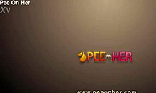 Blonde Teen Gets Cum Covered And Pissed On In Fetish Scene