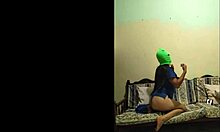 hot stepmother comes home and touches her pussy to relieve stress in homemade porn