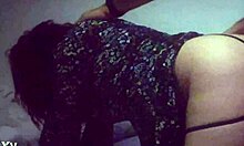 Hot Neighbor In The Dorm, Licking Her Roommate For First Time