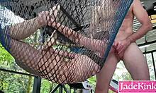 pretty amateur in rough bondage play