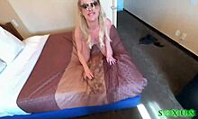 Lindsey Lakes contrasts petite body with monster cock in POV creampie session