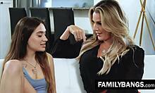 Teen Succumbs to Stepmom's Temptations Sera Ryder Kayla Paige